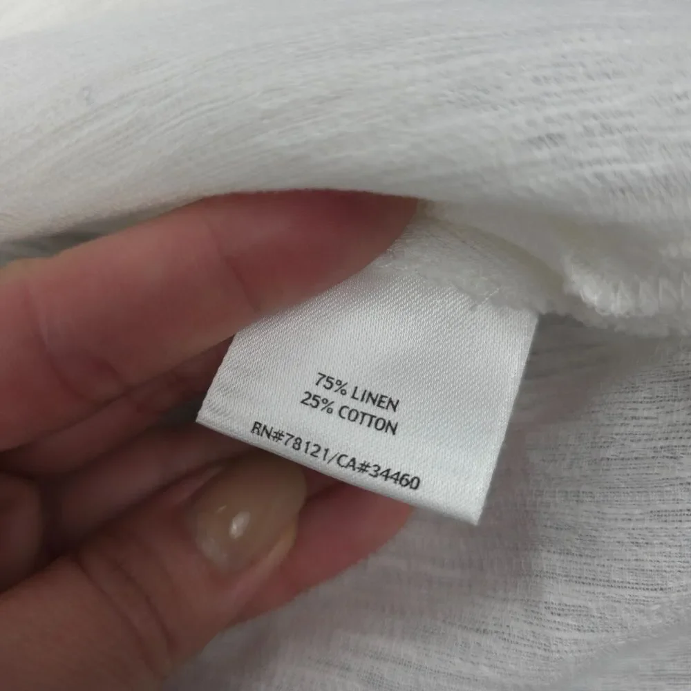 EILEEN FISHER Linen Cotton Tank Maxi Skirt Set Minimal Beachy Lagenlook Resort - Picture 6 of 16